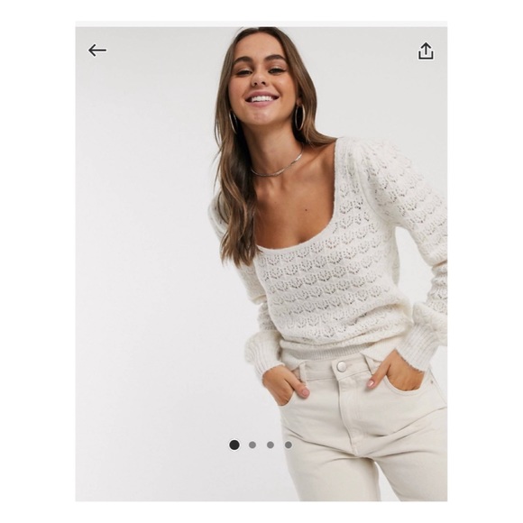 COPY - ASOS square neck knitwear tip - Picture 1 of 6